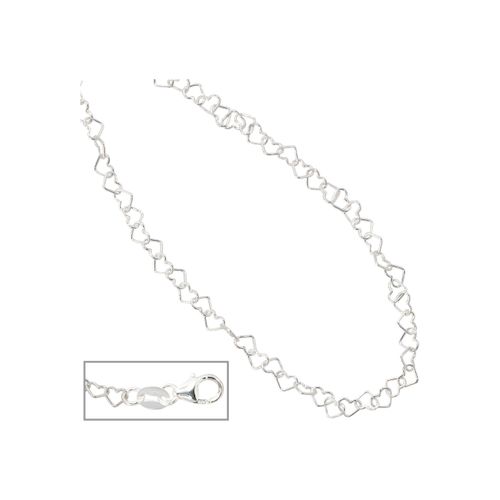 4061861092647 - Collier JOBO Herzchen Halsketten Gr Silber 925 (Sterlingsilber) Länge 35 cm silberfarben (silber 925) Damen 925 Silber 35 cm 4061861092647 - Collier JOBO Herzchen Halsketten Gr Silber 925 (Sterlingsilber) Länge 35 cm silberfarben (silber 925) Damen 925 Silber 35 cm