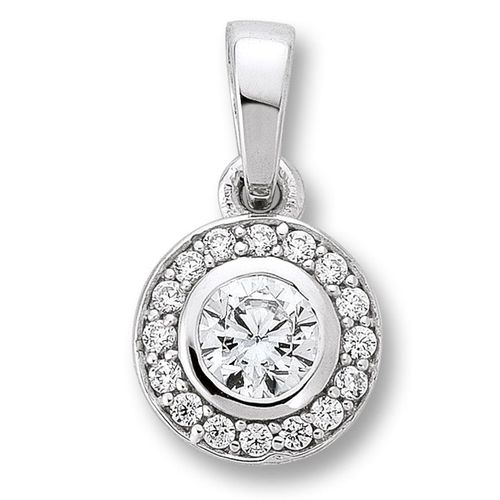 4069415442870 - Ketten-Anhänger Zirkonia Anhänger aus 925 Silber Schmuckanhänger Gr mit Zirkonia Silber 925 (Sterlingsilber) silberfarben (silber) Damen Silber Schmuck 4069415442870 - Ketten-Anhänger Zirkonia Anhänger aus 925 Silber Schmuckanhänger Gr mit Zirkonia Silber 925 (Sterlingsilber) silberfarben (silber) Damen Silber Schmuck
