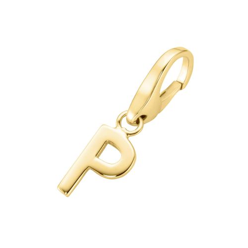 4007810744205 - Charm Buchstabe GIORGIO MARTELLO MILANO Buchstabe P Silber 925 Charms goldfarben (gold) Damen