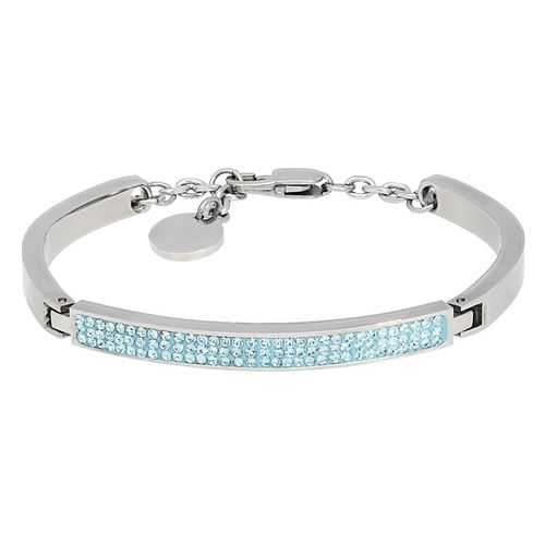 9008005112354 - Edelstahlarmband VIVANCE elegance Armbänder Gr Chirurgiestahl silberfarben (edelstahlfarben) Damen