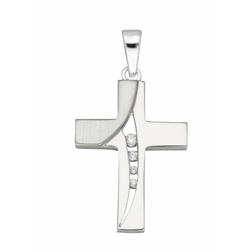 4059468467081 - Ketten-Anhänger ADELIA´S 925 Silber Kreuz Anhänger mit Zirkonia Schmuckanhänger Gr Damen mit Zirkonia Silber 925 (Sterlingsilber) silberfarben (silber) Damen mit Zirkonia Silberschmuck für & Herren 4059468467081 - Ketten-Anhänger ADELIA´S 925 Silber Kreuz Anhänger mit Zirkonia Schmuckanhänger Gr Damen mit Zirkonia Silber 925 (Sterlingsilber) silberfarben (silber) Damen mit Zirkonia Silberschmuck für & Herren