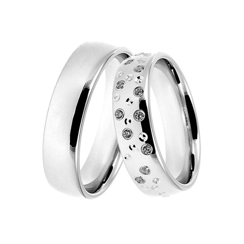 4251729894920 - Trauring Schmuck Geschenk Silber 925 Ehering Partnerring LIEBE Fingerringe Gr 52 ohne Zirkonia Silber 925 (Sterlingsilber) 55 mm silberfarben Made in Germany - wahlweise mit oder ohne Zirkonia