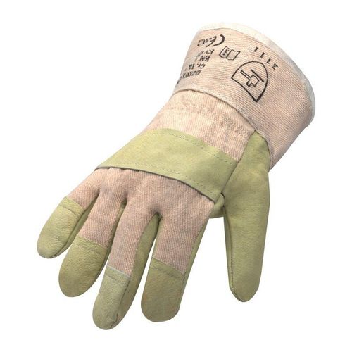 4029201128296 - Asatex Aktiengesellschaft - Handschuhe Top Gr12 gelb Schweinsvollleder en 388 psa ii asatex - gelb