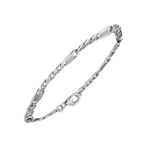 4061861103244 - Silberarmband JOBO Armbänder Gr Silber 925 (Sterlingsilber) silberfarben (silber 925) Damen Panzer-Steg-Armband 925 Silber 19 cm 4061861103244 - Silberarmband JOBO Armbänder Gr Silber 925 (Sterlingsilber) silberfarben (silber 925) Damen Panzer-Steg-Armband 925 Silber 19 cm