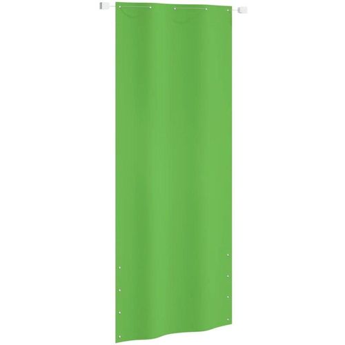 8720286161104 - Bonnevie - Balkon-SichtschutzBalkonverkleidung Hellgrün 100x240 cm Oxford-Gewebe vidaXL