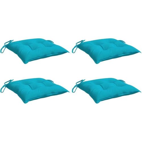 8720845709785 - Bonnevie - Stuhlkissen 4 Stk Türkis 50x50x7 cm Oxford-Gewebe vidaXL185494 8720845709785 - Bonnevie - Stuhlkissen 4 Stk Türkis 50x50x7 cm Oxford-Gewebe vidaXL185494