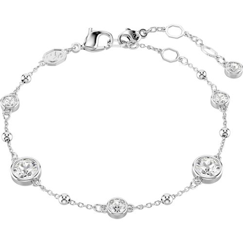 9009656960790 - Armband SWAROVSKI Schmuck Geschenk Armkette Imber 55680094 696079 Armbänder Gr M Metall silberfarben (metallfarben kristallweiß kristallweiß) Damen mit Kristall