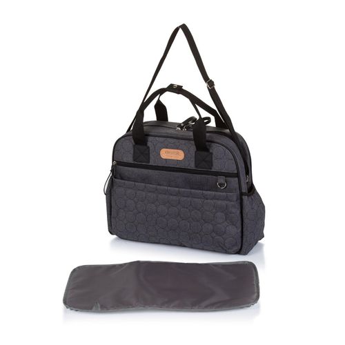 3800931058395 - Wickeltasche Handtasche universal Wickelunterlage Reißverschluss grau 3800931058395 - Wickeltasche Handtasche universal Wickelunterlage Reißverschluss grau