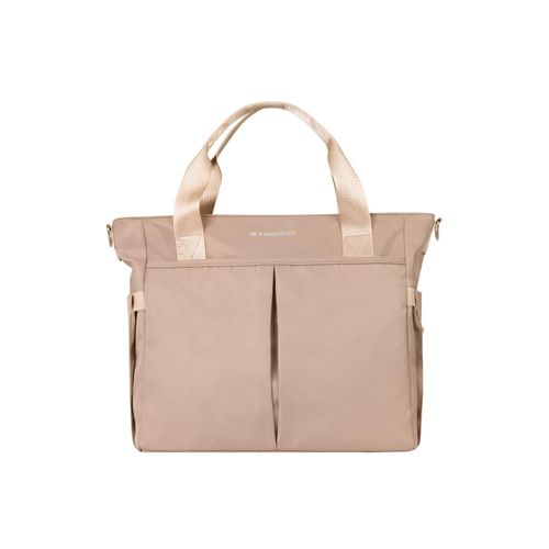 3800171212861 - Kikkaboo Wickeltasche Brielle Clips zur Befestigung wasserfest Schultergurt beige