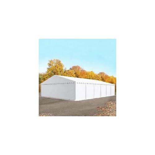 4260409145177 - Lagerzelt 8x12m PVC 500 g m² weiß wasserdicht Unterstand Lager