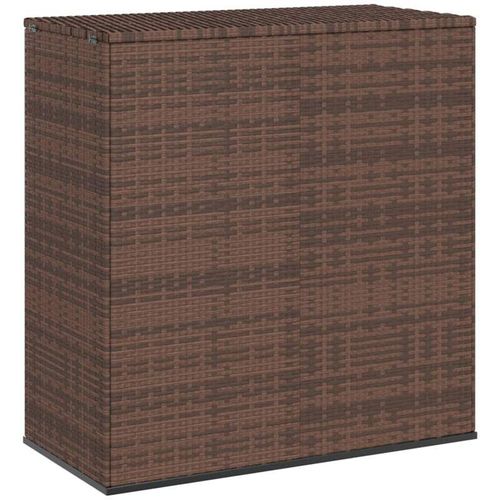 8720286669310 - Bonnevie - Garten-Kissenbox pe Rattan 100x49x1035 cm Braun vidaXL972689