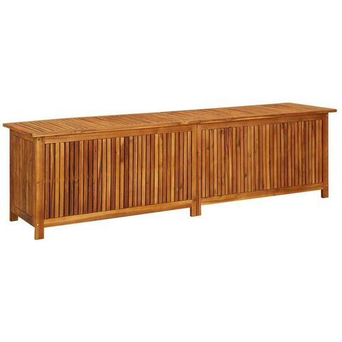 8720286589984 - Bonnevie - Garten-Aufbewahrungsbox 200x50x58 cm Massivholz Akazie vidaXL308462