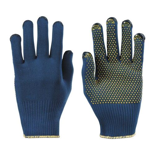 4008198791478 - Handschuhe PolyTRIX bn 914 Größe 7 blau gelb en 388 PSA-Kategorie ii - Honeywell