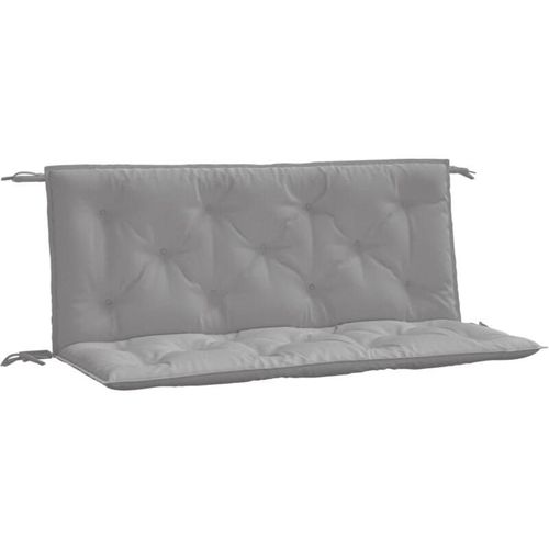 8720845710958 - Vidaxl - Gartenbank-Auflagen 2 Stk Grau 120x50x7 cm Oxford-Gewebe Grau