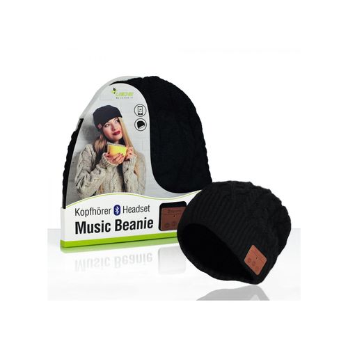 4050296672296 - Sharon Music Beanie Bluetooth Kopfhörer-Mütze mit Zopfmuster schwarz 4050296672296 - Sharon Music Beanie Bluetooth Kopfhörer-Mütze mit Zopfmuster schwarz