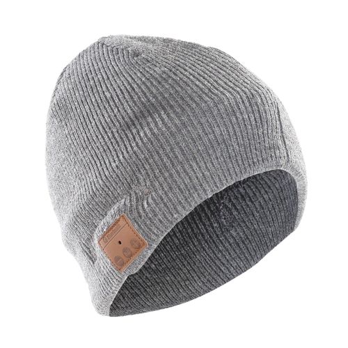 4050296672241 - Sharon Beanie mit Bluetooth Kopfhörer hellgrau