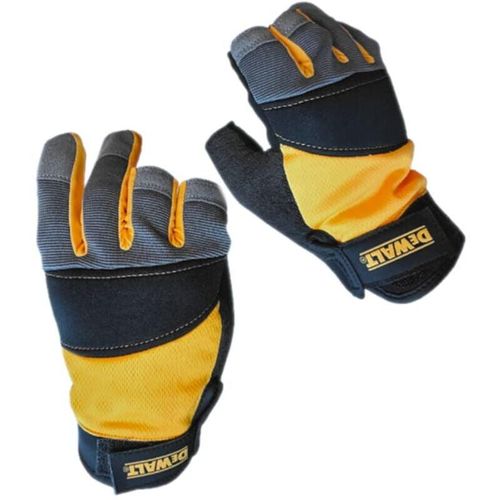 0674326273969 - 1Paar Kunstleder Handschuhe DPG214L mit Grip mit Klettverschluss GrL - Dewalt