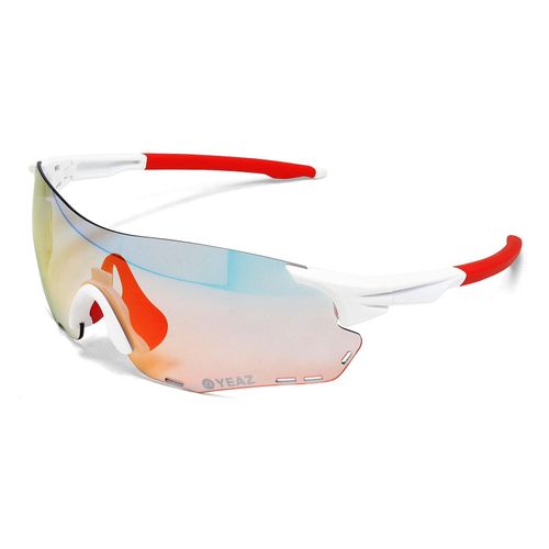 4099514007137 - Sport-Sonnenbrille weiß rot SUNELATION