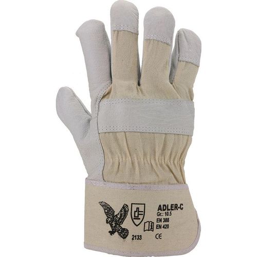 4029201126117 - Asatex Aktiengesellschaft - Handschuhe Adler-C Gr105 naturfarben Leder asatex - naturfarben