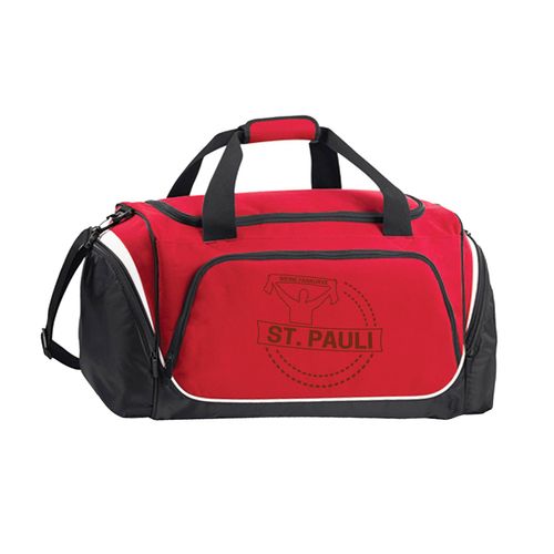 4068859195977 - multifanshop Sporttasche - St Pauli - Meine Fankurve - Druck braun - Tasche