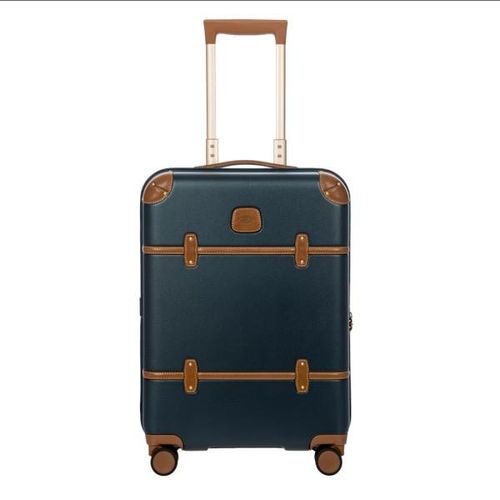 8016623919195 - BRICS Trolley 55 cm BBG38301-blue tan 8016623919195 - BRICS Trolley 55 cm BBG38301-blue tan