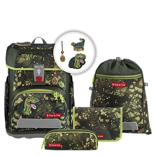 4047443525000 - CLOUD Schulranzen Set 5tlg Dino Torex-Dino Torex