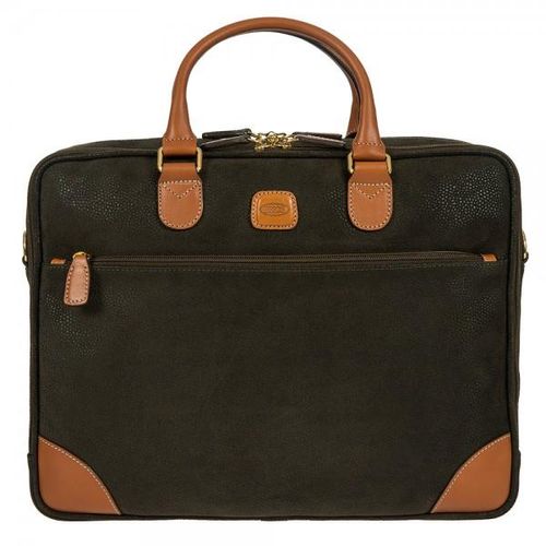 8016623863290 - Brics Aktentaschen - Life Cartella Briefcase - in green - Aktentaschen für Damen 8016623863290 - Brics Aktentaschen - Life Cartella Briefcase - in green - Aktentaschen für Damen