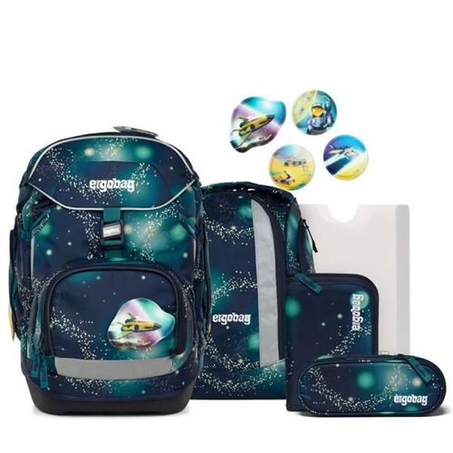 4057081200627 - ergobag Pack GALAXY GLOW Edition SET 6tlg RaumfahrBär-RaumfahrBär