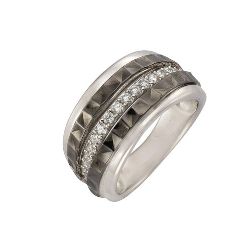4006046210225 - Silber Ring 925 - Sterling Silber Zirkonia weiß Glänzend (Größe 058 (185)) 4006046210225 - Silber Ring 925 - Sterling Silber Zirkonia weiß Glänzend (Größe 058 (185))