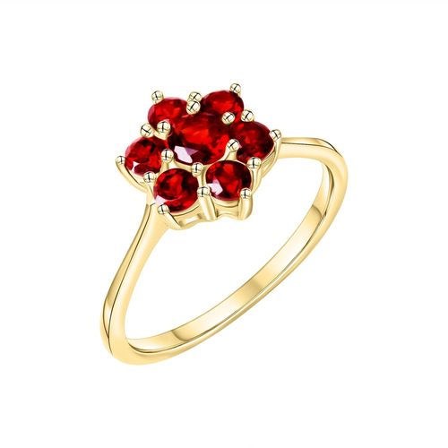 4006046406598 - Fingerring FASCINATION BY ELLEN K 585 - Gelbgold Granat Fingerringe Gr 054 (172) Gold gelb (gelb rot) Damen Fingerringe 4006046406598 - Fingerring FASCINATION BY ELLEN K 585 - Gelbgold Granat Fingerringe Gr 054 (172) Gold gelb (gelb rot) Damen Fingerringe