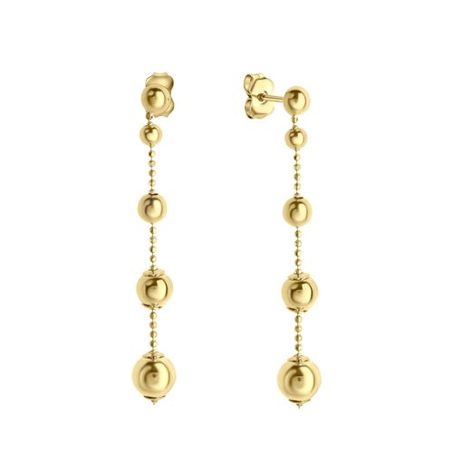 4006046381215 - Paar Ohrhänger FASCINATION BY ELLEN K 585 - Gelbgold Ohrringe Gr ONE-SIZE Gold gelb Damen Ohrhänger 4006046381215 - Paar Ohrhänger FASCINATION BY ELLEN K 585 - Gelbgold Ohrringe Gr ONE-SIZE Gold gelb Damen Ohrhänger