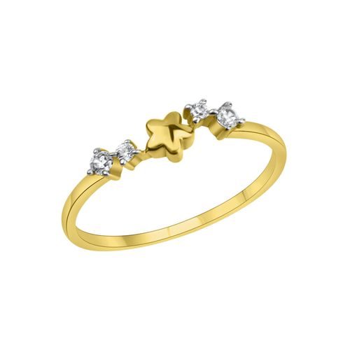 4006046373098 - Fascination by Ellen K Ring 375 - Gelbgold bicolor Zirkonia