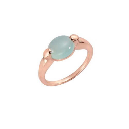 4006046312370 - Jamelli Ring 925 - Sterling Silber Chalcedon blau Glänzend 275ct (Größe 060 (191)) 4006046312370 - Jamelli Ring 925 - Sterling Silber Chalcedon blau Glänzend 275ct (Größe 060 (191))