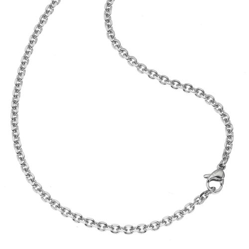 4006046291545 - Zeeme Stainless Steel Collier Edelstahl Glänzend (Größe 60cm Ausführung 60cm)