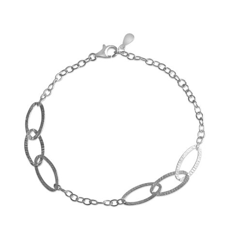 4006046395892 - Silber Armband 925 - Sterling Silber 20cm strukturiert 4006046395892 - Silber Armband 925 - Sterling Silber 20cm strukturiert