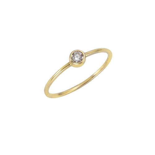 4006046298520 - Fingerring CELESTA Fingerringe Gr 052 (166) Gold gelb (gelb weiß) Damen Fingerringe