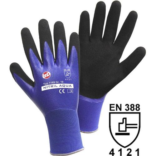 4005781116915 - Leipold+dohle Gmbh - l+d Nitril Aqua 1169-XXL Nylon Arbeitshandschuh Größe (Handschuhe) 11 xxl en 388 cat ii 1 St