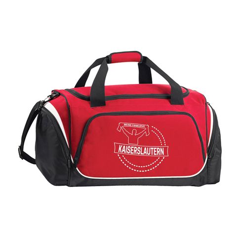 4068859138028 - multifanshop Sporttasche - Kaiserslautern - Meine Fankurve - Druck weiß - Tasche