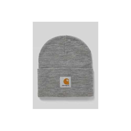 4064958097358 - Beanie mit Label-Stitching Modell ACRYLIC