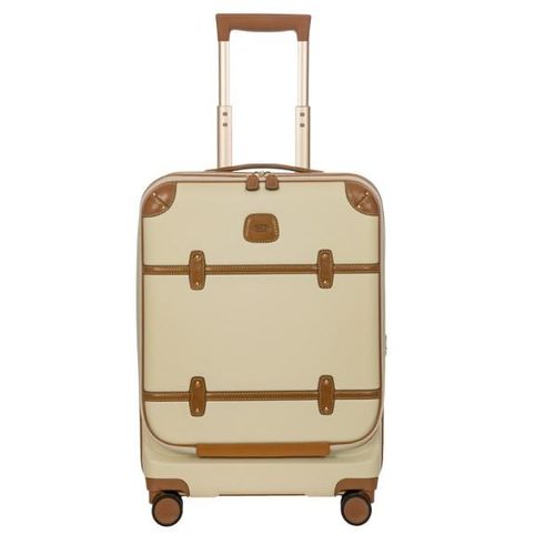 8016623919669 - BRICS Trolley 55 cm mit Vortasche USB Anschluss BBG38312-cream 8016623919669 - BRICS Trolley 55 cm mit Vortasche USB Anschluss BBG38312-cream