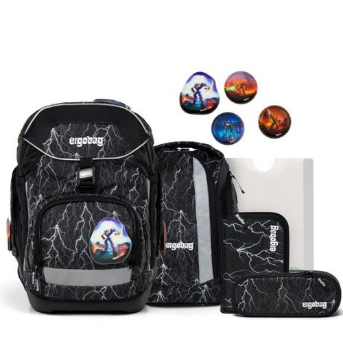 4057081200481 - ergobag Pack REFLEX GLOW Edition SET 6tlg 2024 Super ReflektBär-Super ReflektBär