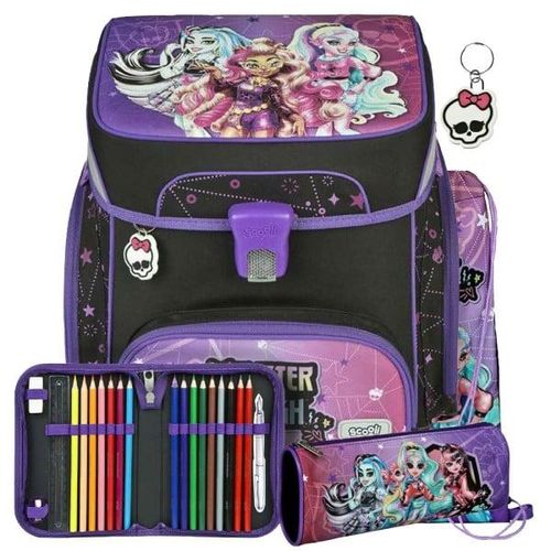 4043946319337 - Easy Fit Schulrucksack Set Monster High-Monster High 4043946319337 - Easy Fit Schulrucksack Set Monster High-Monster High
