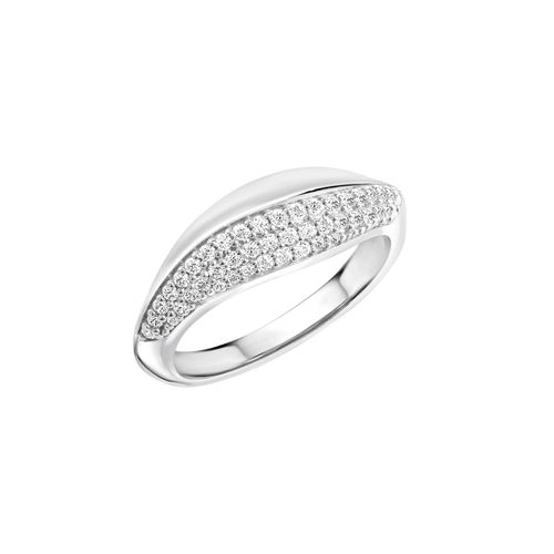 4006046368469 - Zeeme Silber Ring 925 - Sterling Silber Zirkonia weiß (Größe 058 (185))