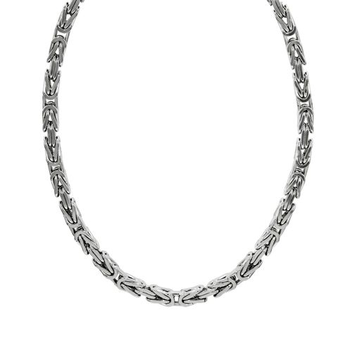 4006046338042 - Kette ohne Anhänger FIRETTI Schmuck Geschenk Silber 925 Halsschmuck Halskette Königskette Halsketten Gr 60 Silber 925 (Sterlingsilber) Breite 5 mm silberfarben Herren Made in Germany