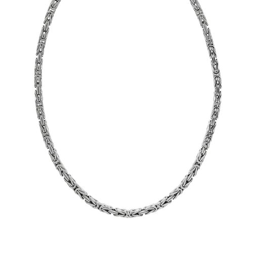 4006046338004 - Collierkettchen ZEEME Königskette 925-  Sterling Silber poliert Halsketten Gr 60cm Silber 925 (Sterlingsilber) Länge 60 cm Breite 40 mm weiß Damen