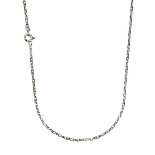 4006046232258 - Collierkettchen ZEEME 925 - Sterling Silber Ankerkette 60cm Halsketten Gr 60 cm Silber 925 (Sterlingsilber) Länge 60 cm Breite 20 mm weiß Damen Colliers