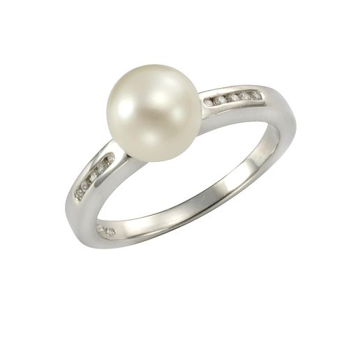 4006046269636 - Zeeme Pearls Ring 925 - Sterling Silber Perle weiß mit Zirkonia 925 - Sterling Silber Perle weiß Glänzend (Größe 058 (185)) 4006046269636 - Zeeme Pearls Ring 925 - Sterling Silber Perle weiß mit Zirkonia 925 - Sterling Silber Perle weiß Glänzend (Größe 058 (185))