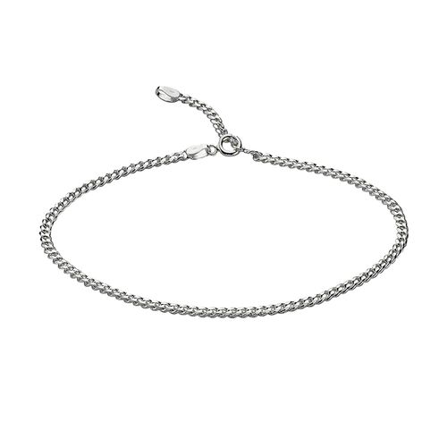 4006046117234 - Zeeme Silber Fußkette 925 - Sterling Silber 23-26cm Glänzend