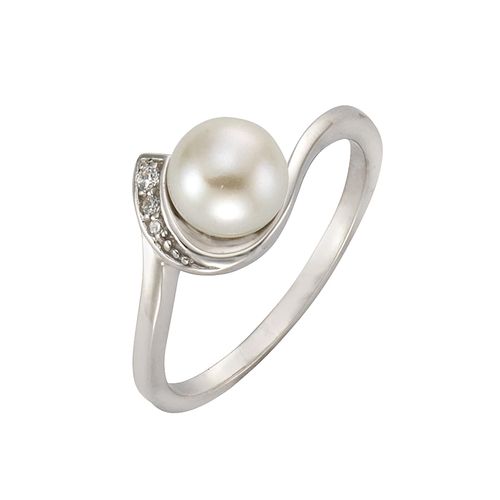 4006046211314 - Zeeme Pearls Ring 925 - Sterling Silber Zirkonia weiß Rhodiniert (Größe 056 (178))