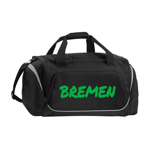 4068859183721 - multifanshop Sporttasche - Bremen - Textmarker - Druck grün - Tasche 4068859183721 - multifanshop Sporttasche - Bremen - Textmarker - Druck grün - Tasche